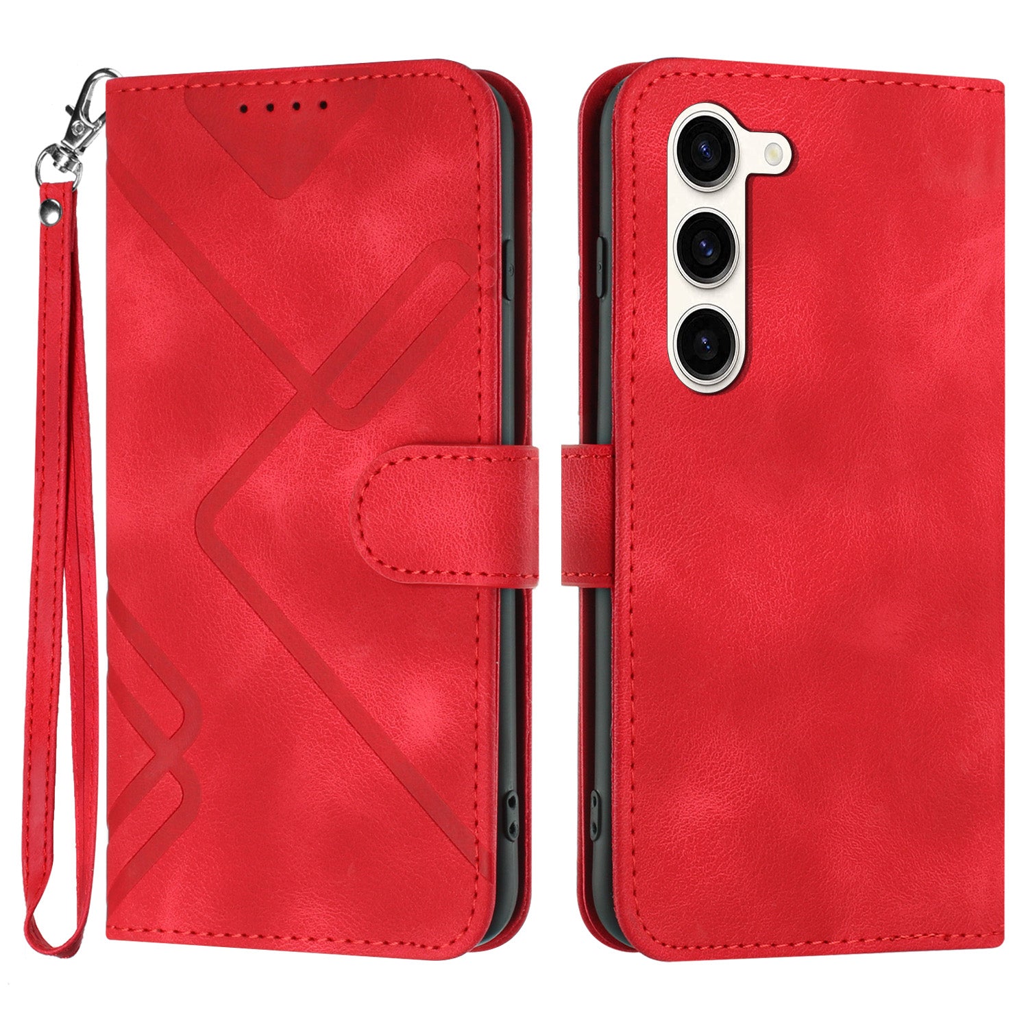 YX0040 For Samsung Galaxy S23 Imprinted Leather Case Mobile Phone Stand Wallet Cover YX0040 For Samsung Galaxy S23 Imprinted Leather Case Mobile Phone Stand Wallet Cover